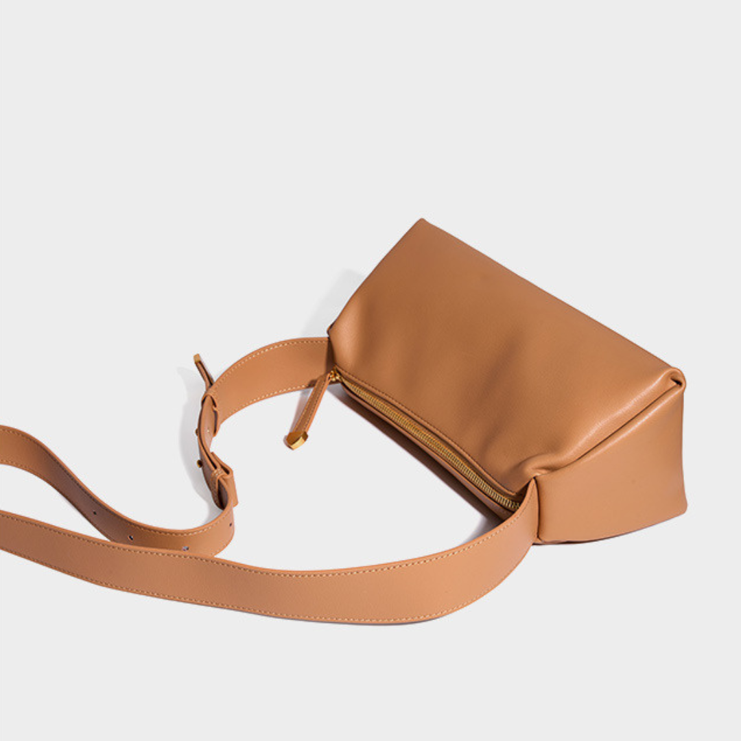 <tc>Elodie Baguette-Tasche aus weichem Leder</tc>