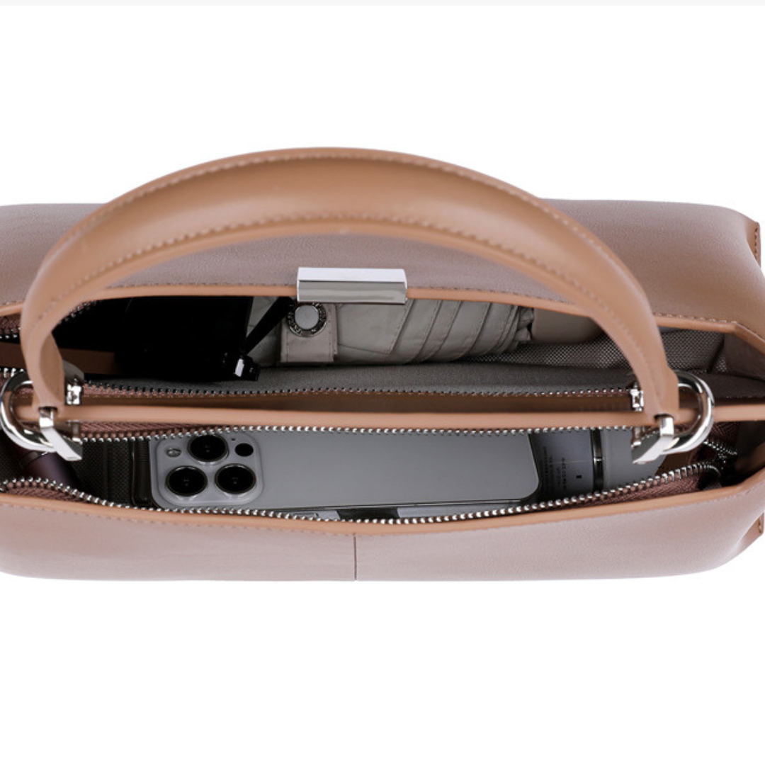 <tc>Dalphine Tote aus weichem, strukturiertem Leder</tc>
