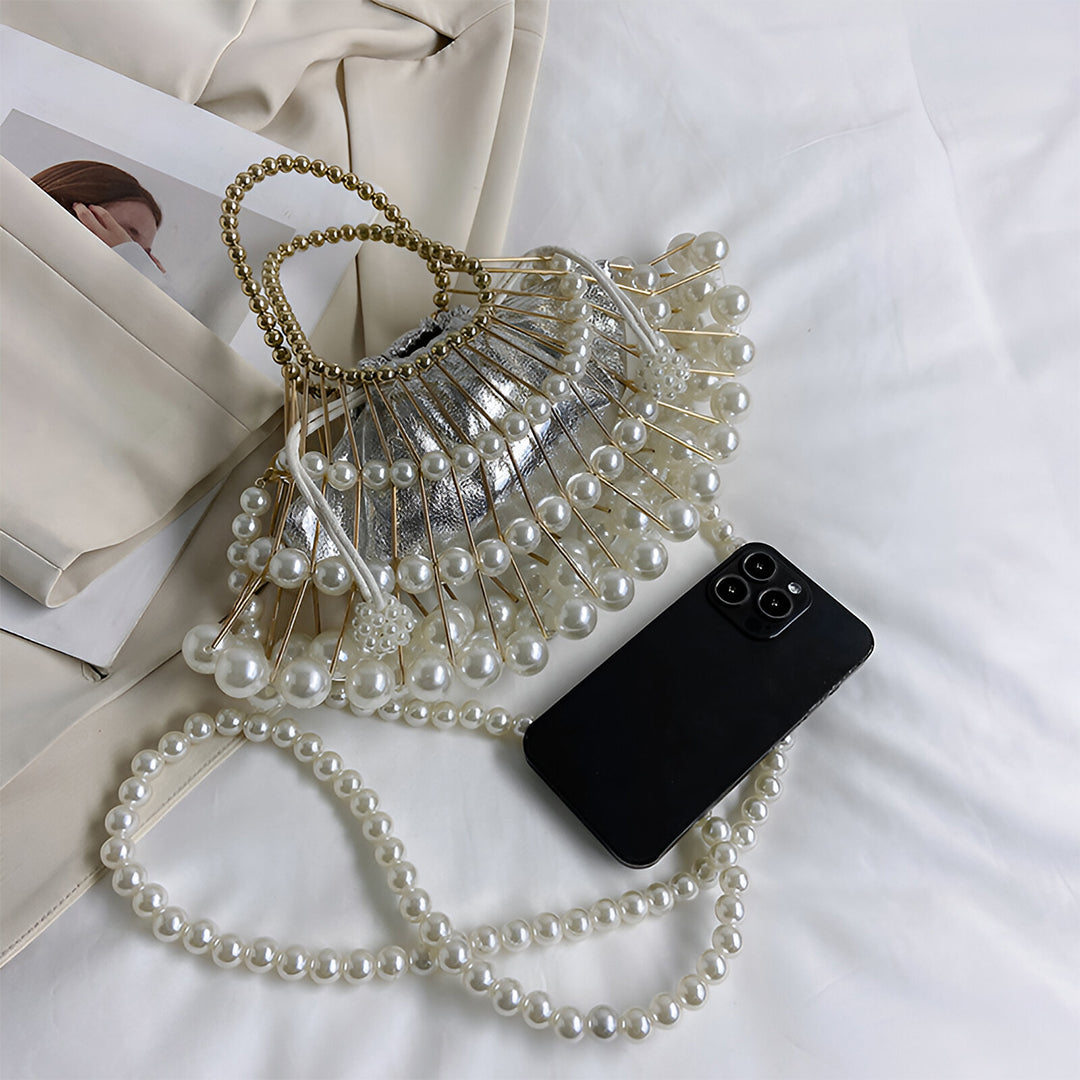 Sizilien Perlenhandtasche