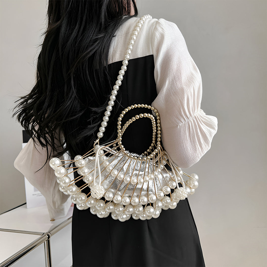 Sizilien Perlenhandtasche