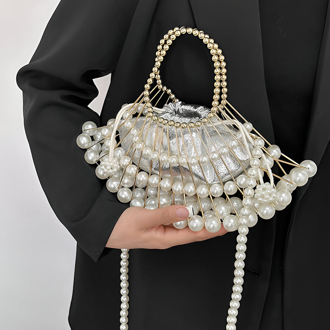 Sizilien Perlenhandtasche