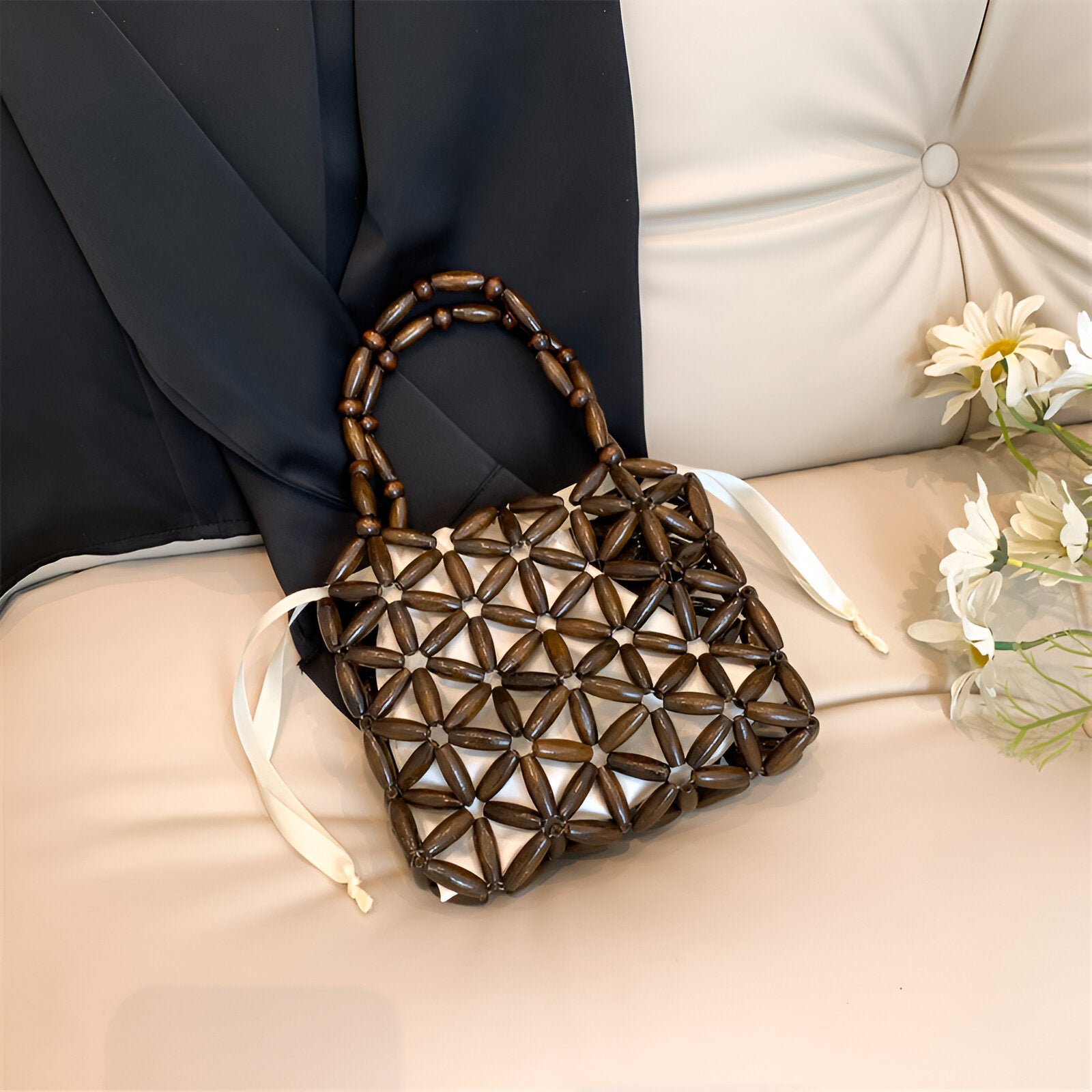 <tc>Campbell gewebte Handtasche</tc>