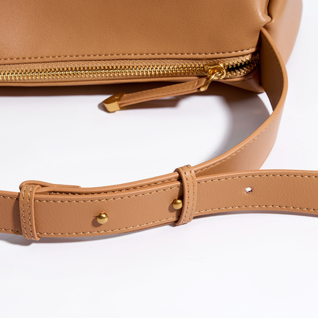 <tc>Elodie Baguette-Tasche aus weichem Leder</tc>