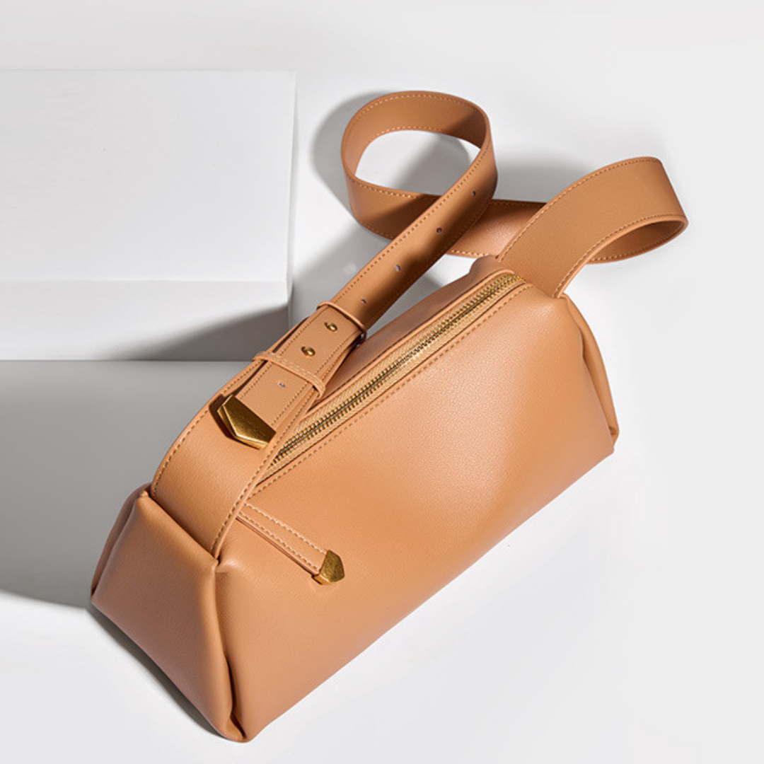 <tc>Elodie Baguette-Tasche aus weichem Leder</tc>