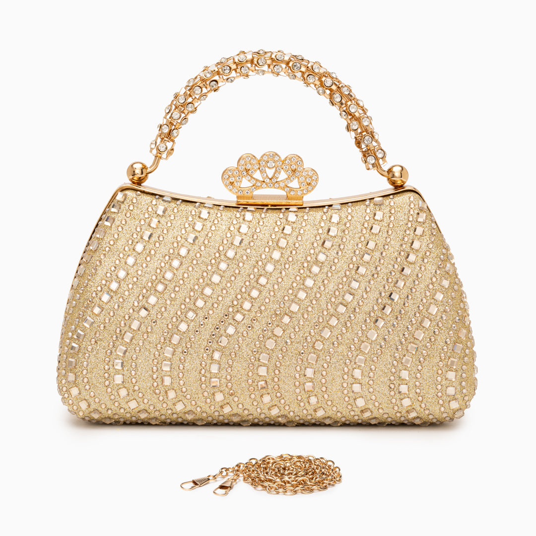 <tc>Camille Kristall Abendtasche</tc>