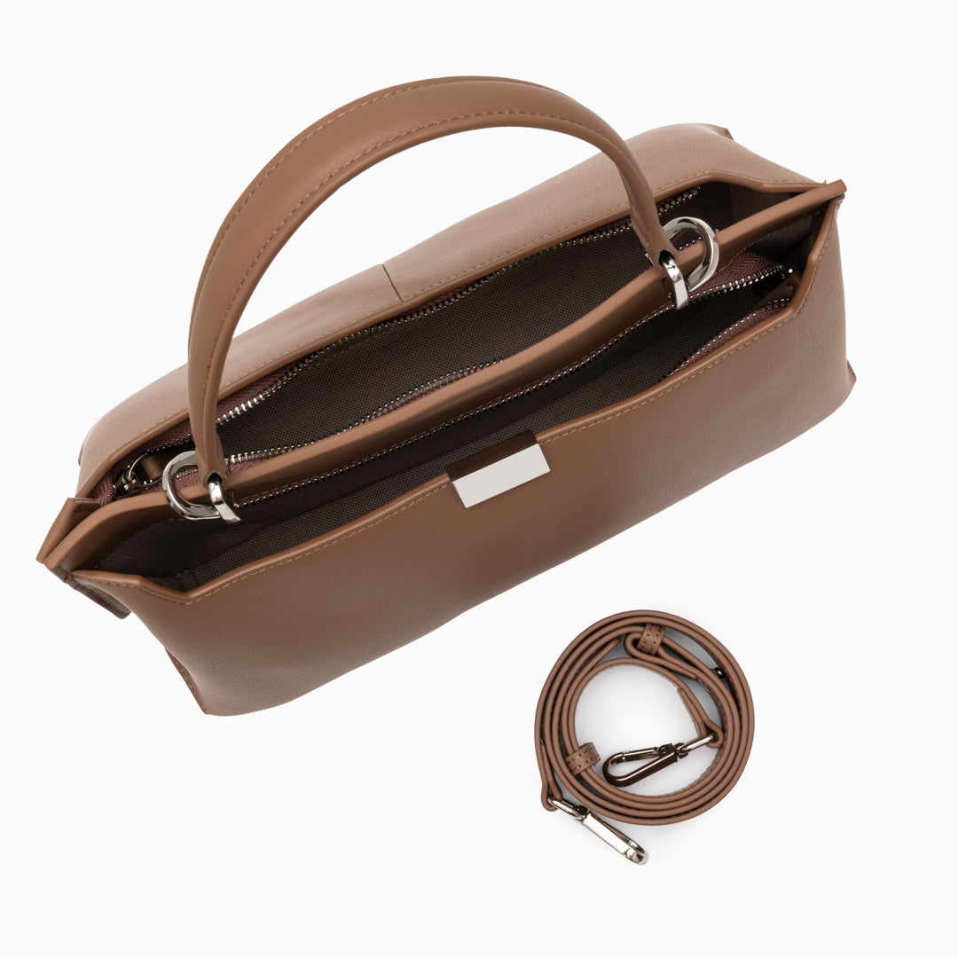 <tc>Dalphine Tote aus weichem, strukturiertem Leder</tc>