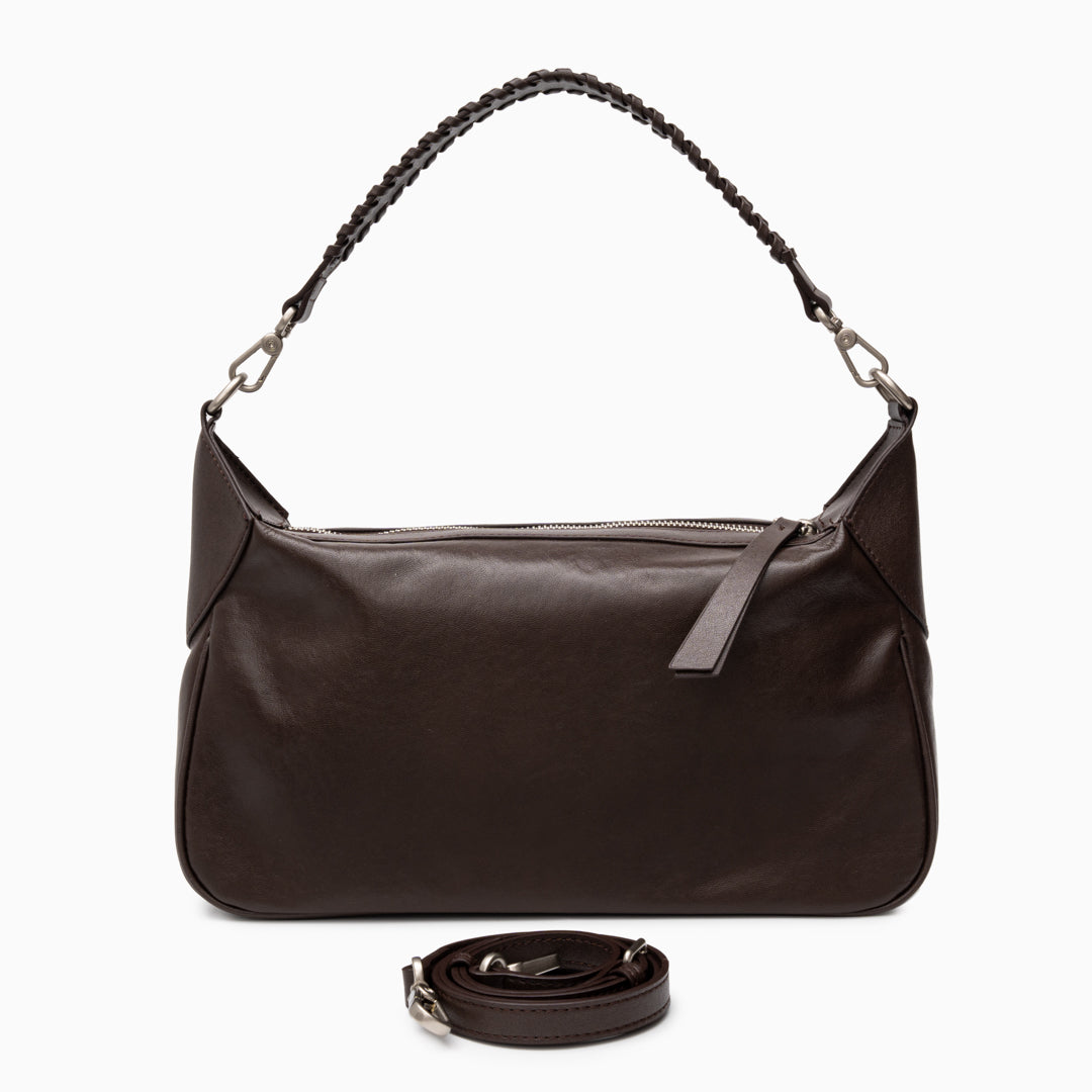 <tc>Lara geflochtene Hobo-Tasche</tc>