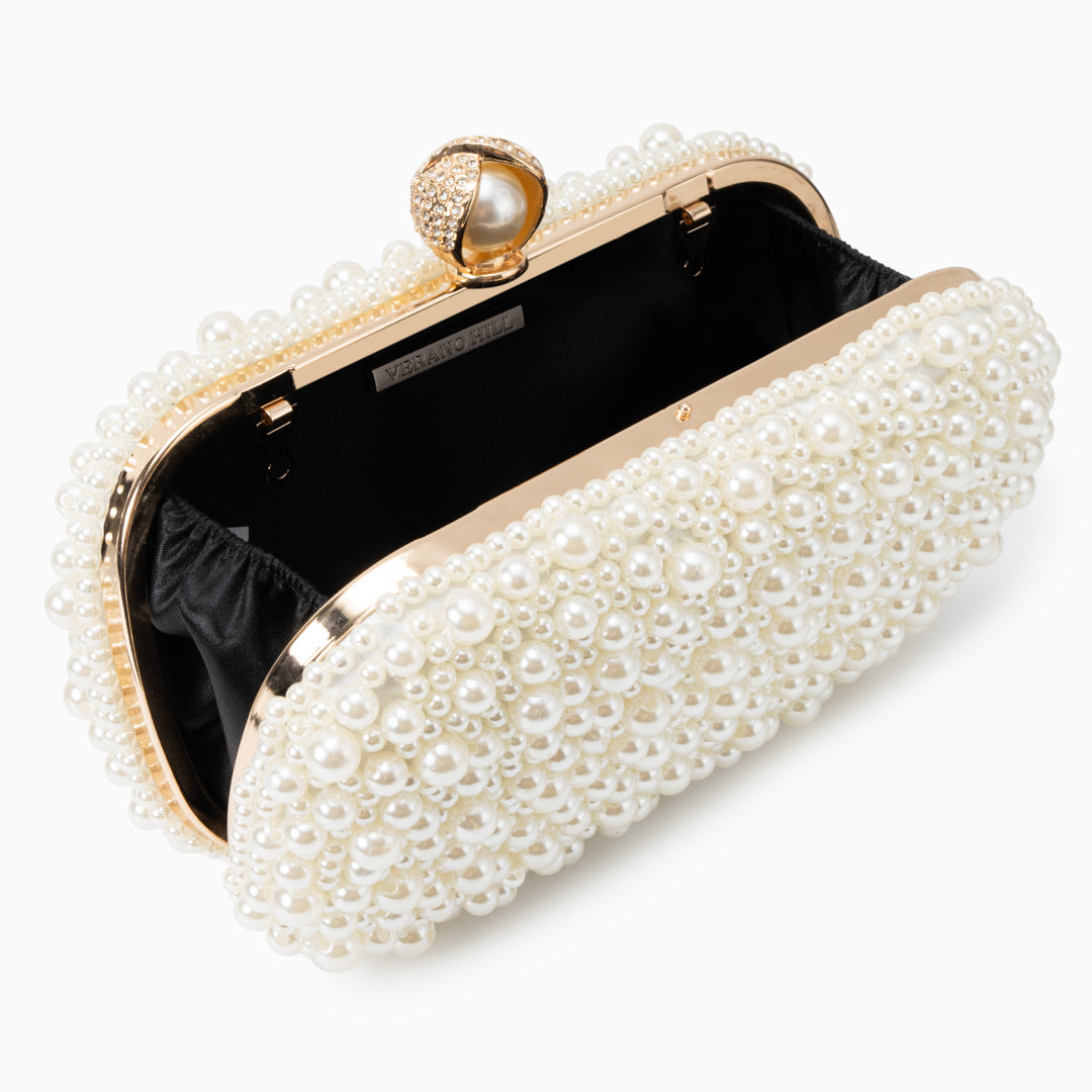 Chantal Perlen Clutch Tasche
