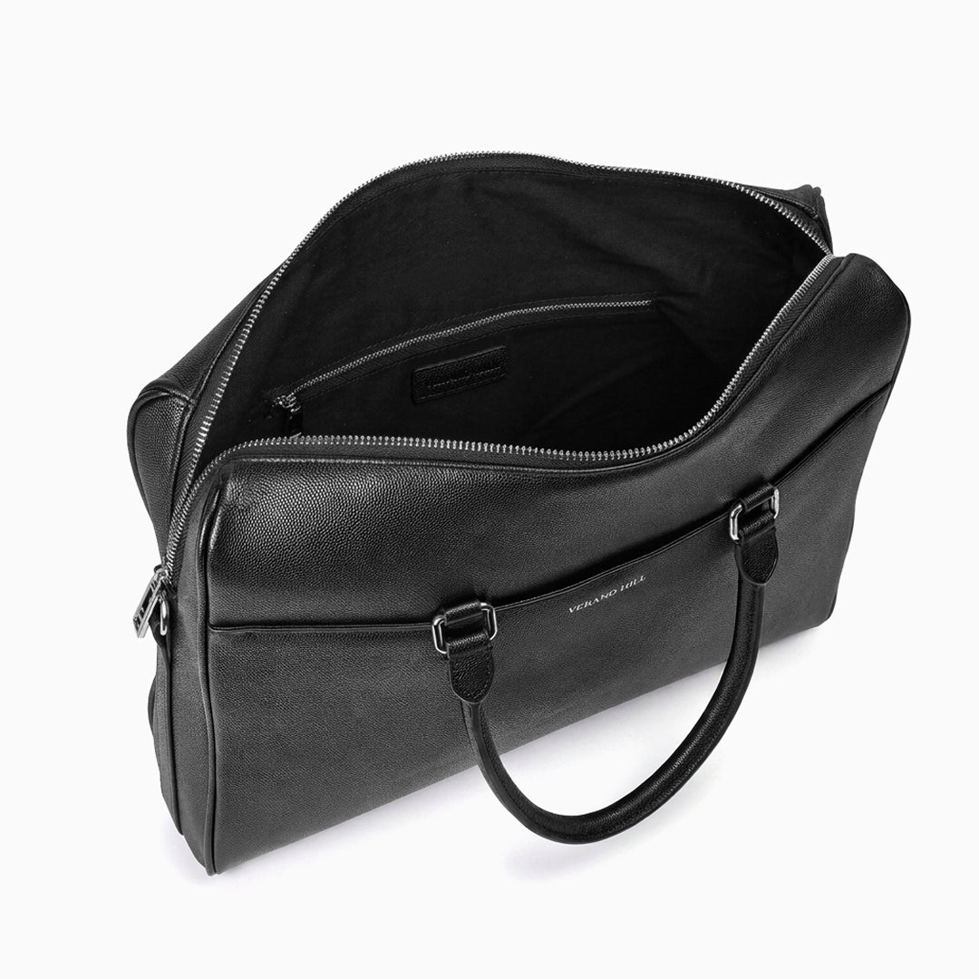 Grained Leather Briefcase