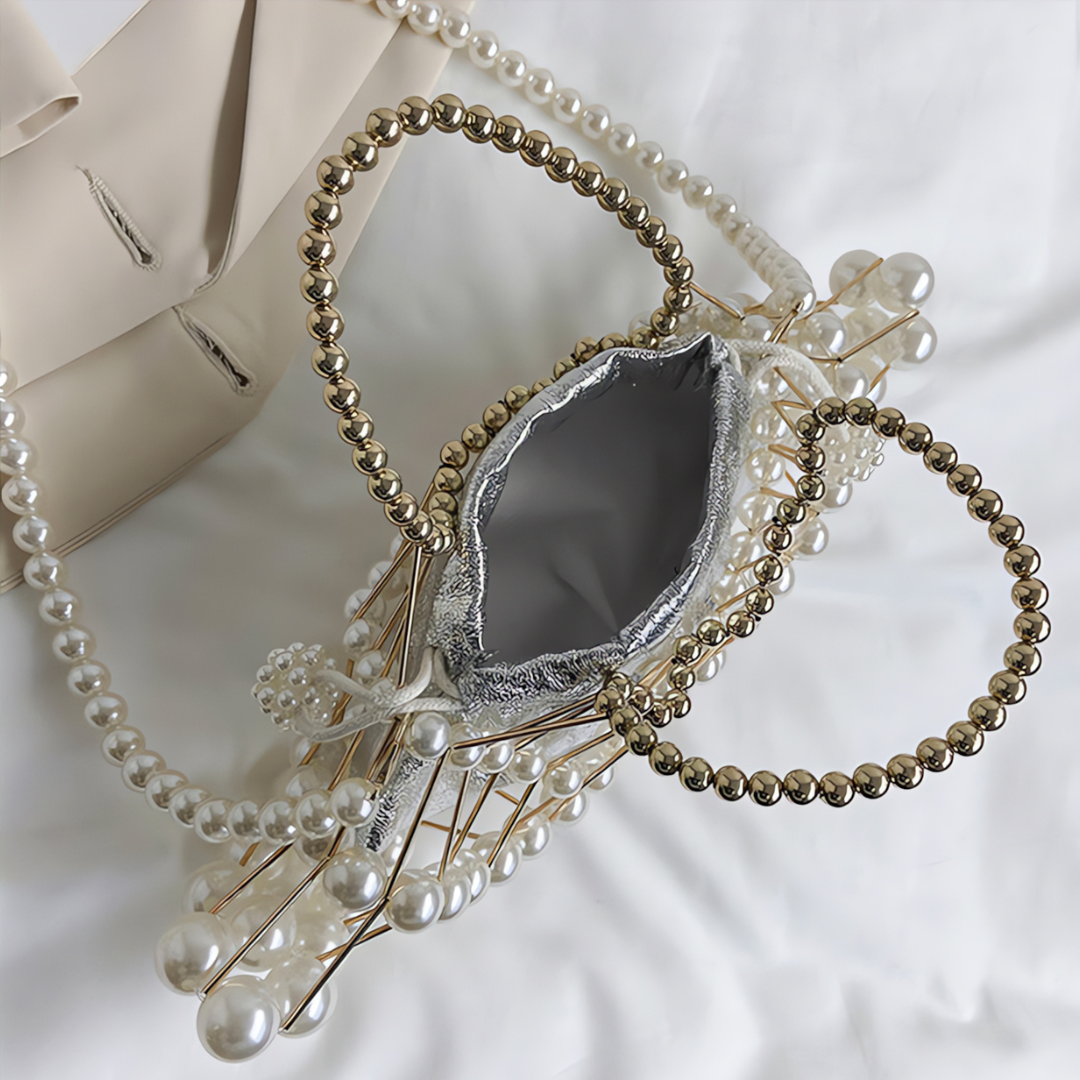 Sizilien Perlenhandtasche