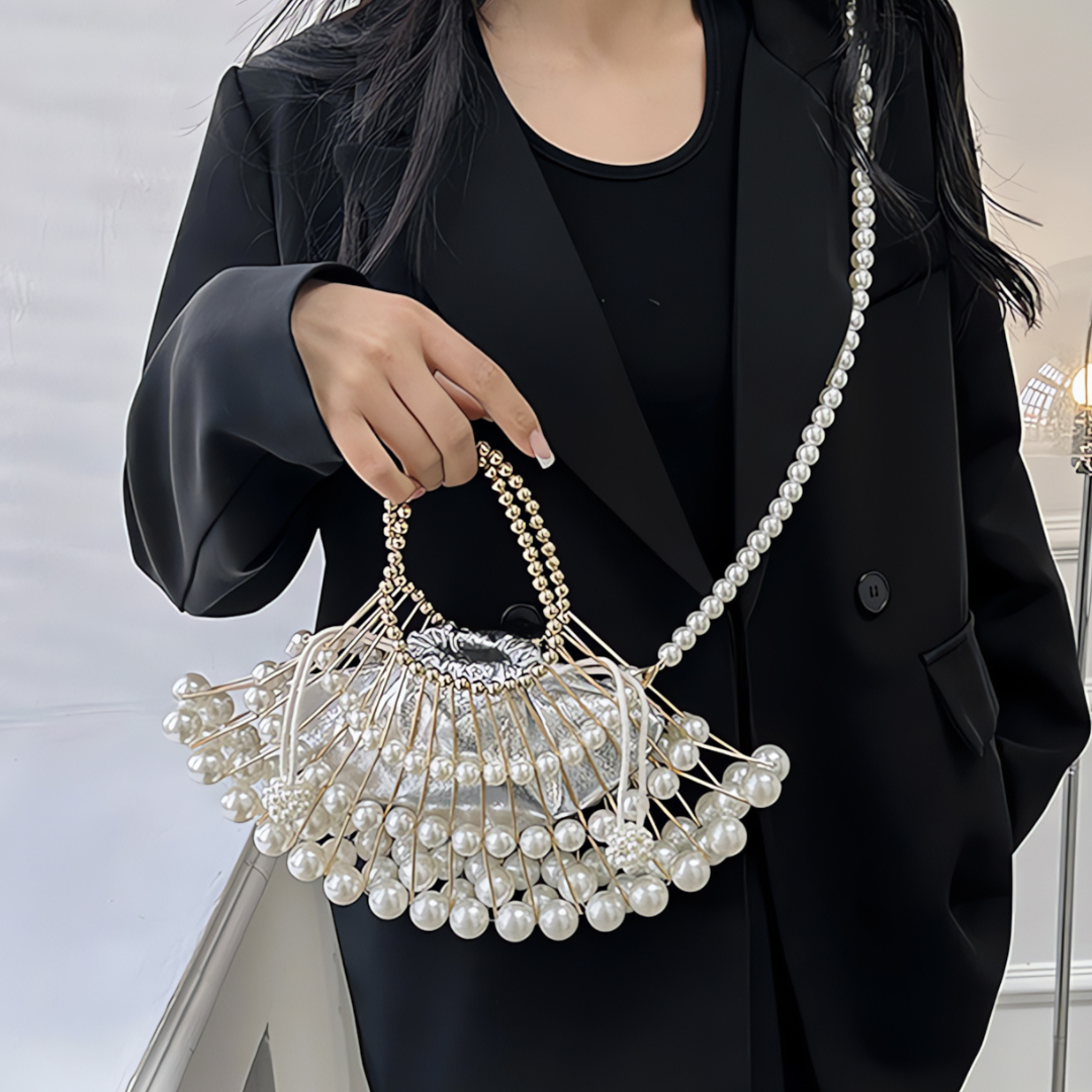 Sizilien Perlenhandtasche