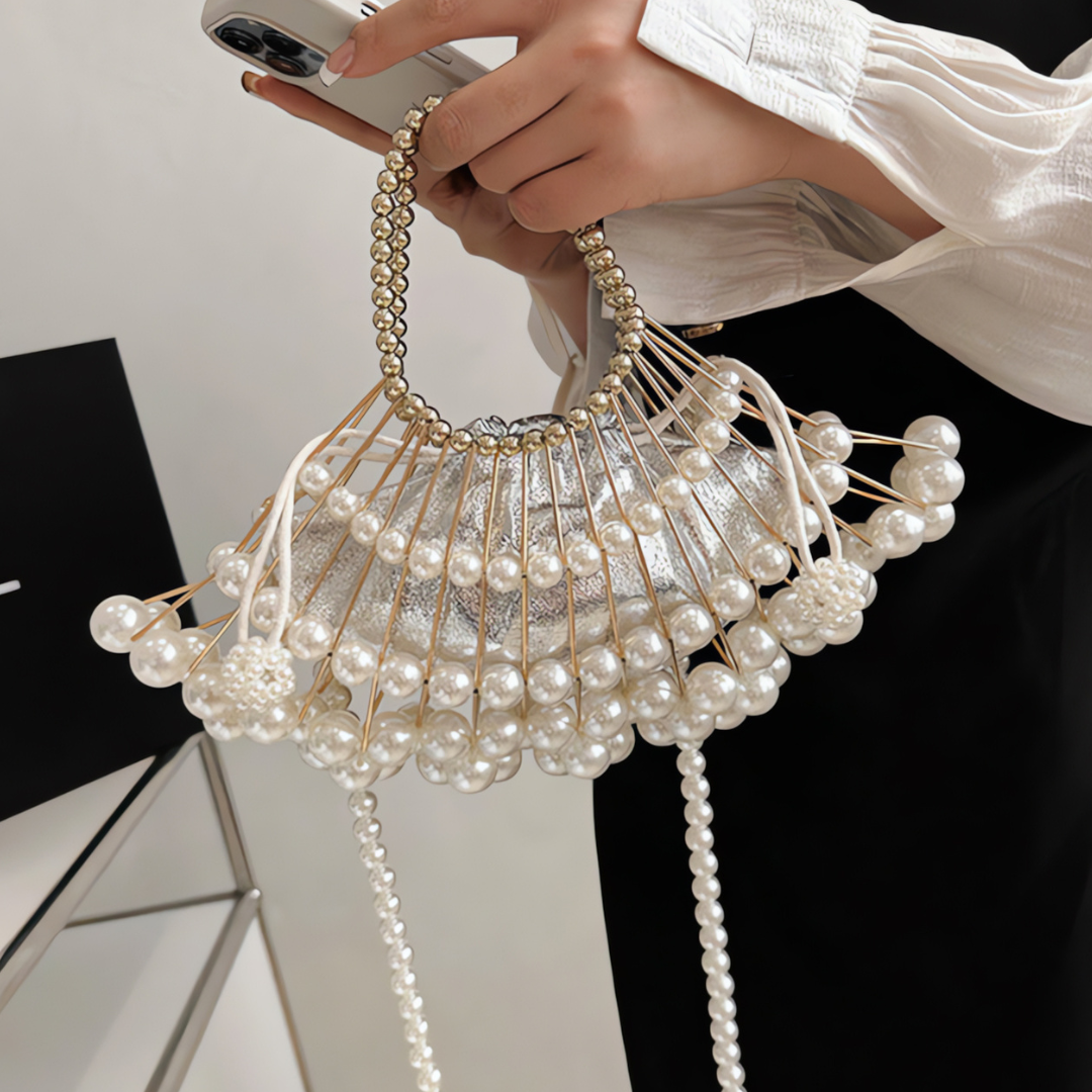 Sizilien Perlenhandtasche