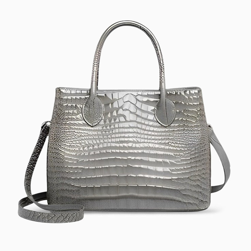 Doris Tote Tasche aus echtem Leder