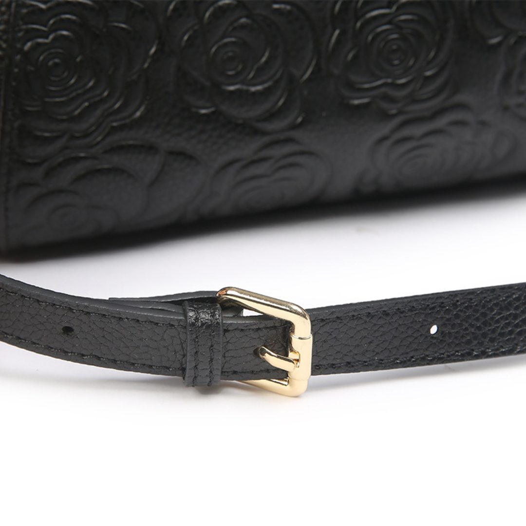<tc>Stacy Handtasche mit Blumenprägung</tc>