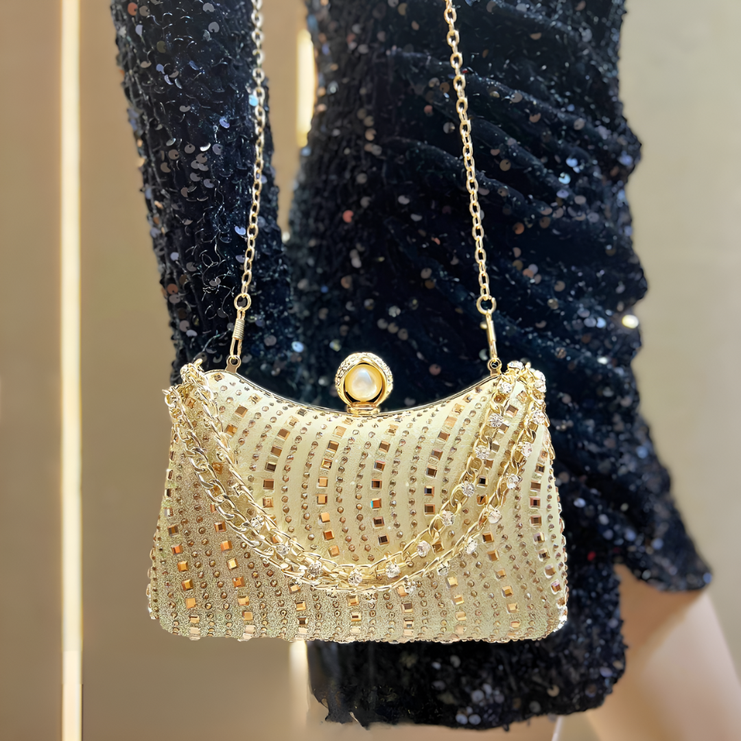 <tc>Camille Kristall Abendtasche</tc>