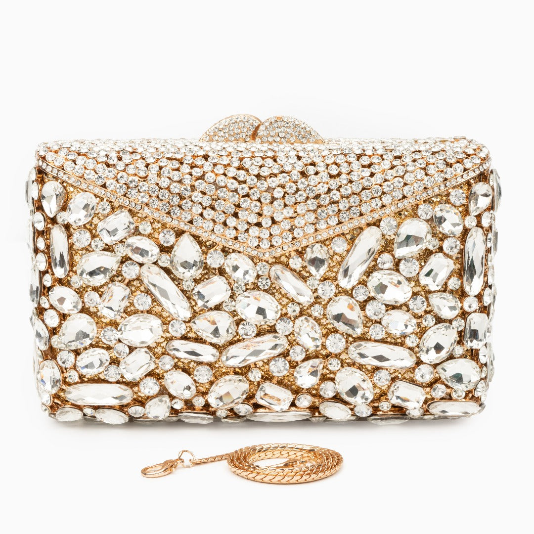 Mia Diamonds Clutch Tasche