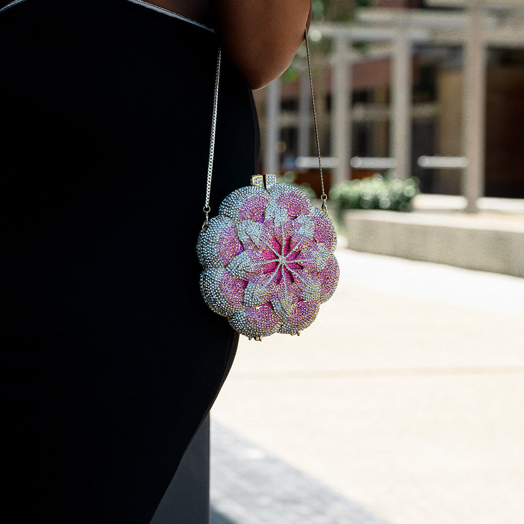 Jeline Flower Clutch Tasche