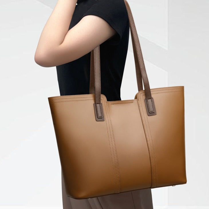 Christina Tote Tasche aus echtem Leder