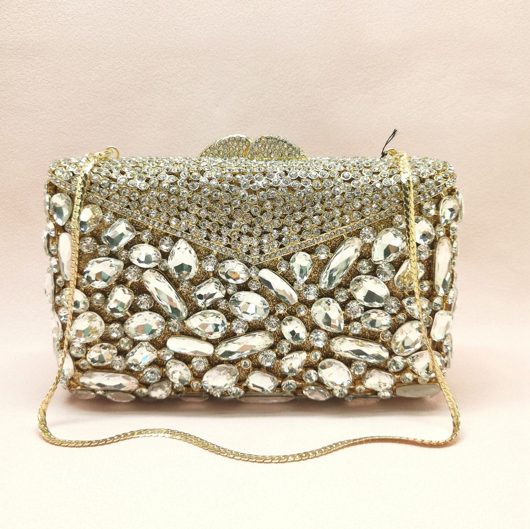 Mia Diamonds Clutch Tasche