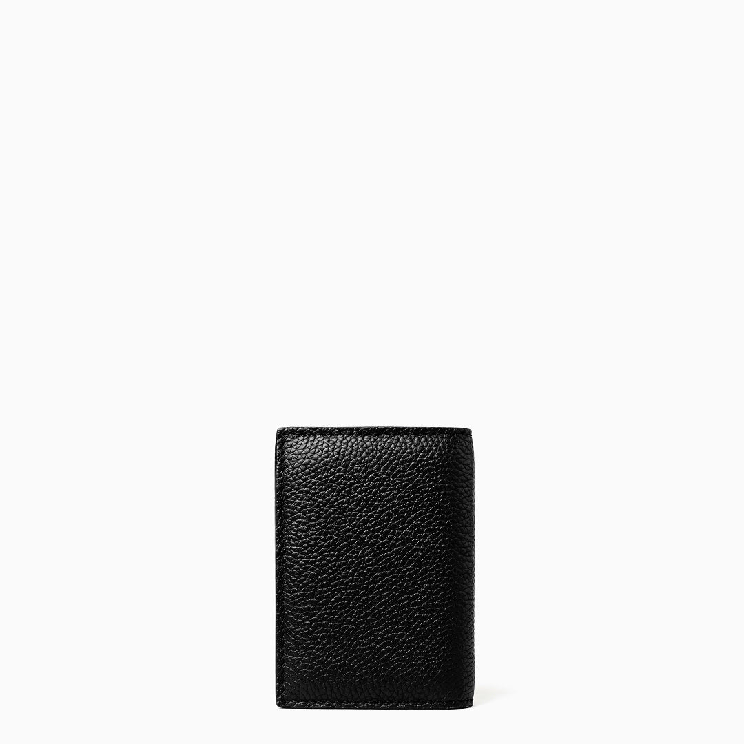 Pebbled Leather Card Holder