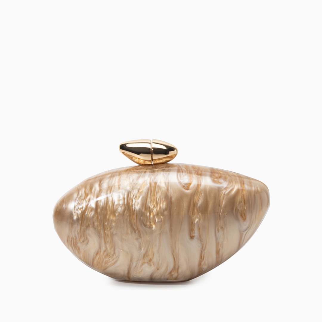 Zariya Acryl-Clutch-Tasche