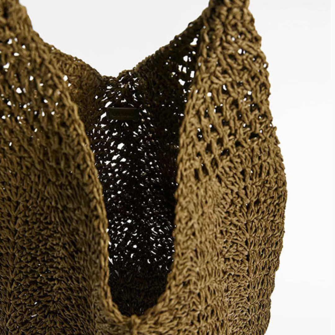 <tc>Raya Straw Sling Tasche</tc>