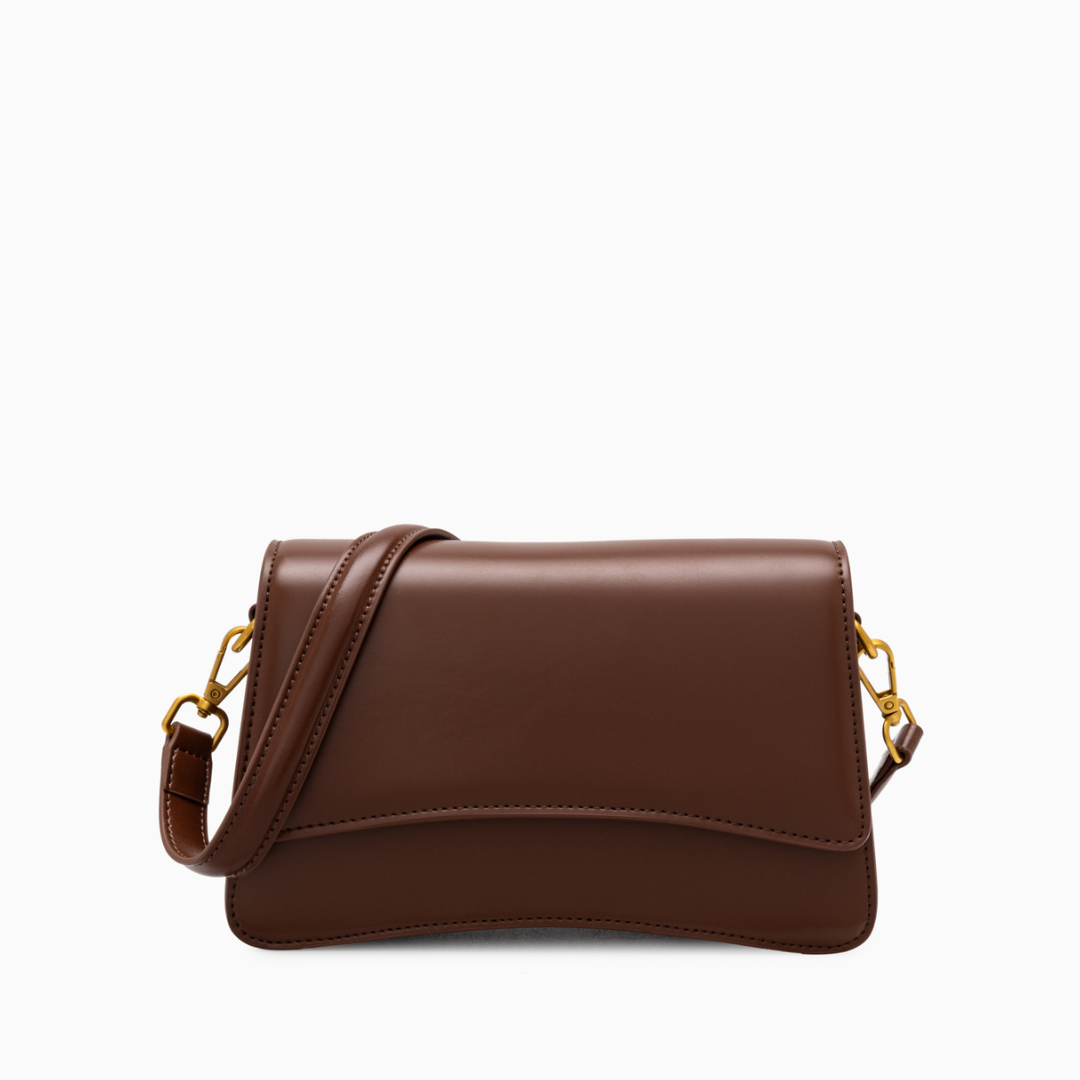 <tc>Britney Sleek Leder Umhängetasche</tc>