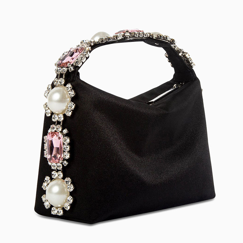 Lesly Diamant-Perlenhandtasche