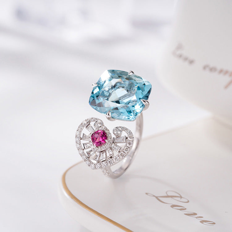 Majestic Belle Herz Ring