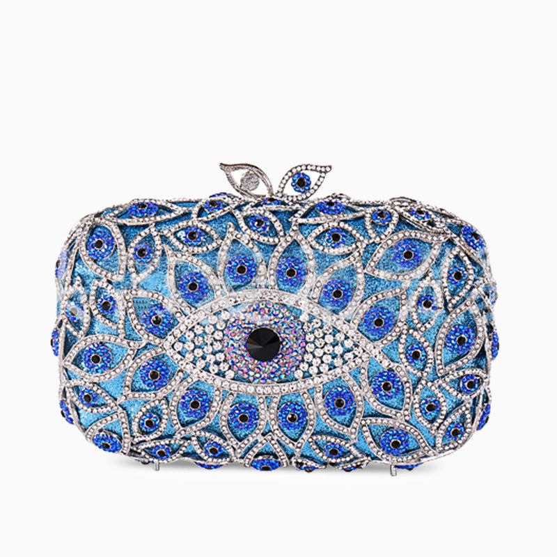 Evil Eye Clutch Tasche