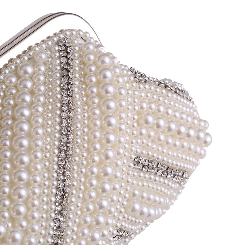 Pristine Pearl Clutch Tasche