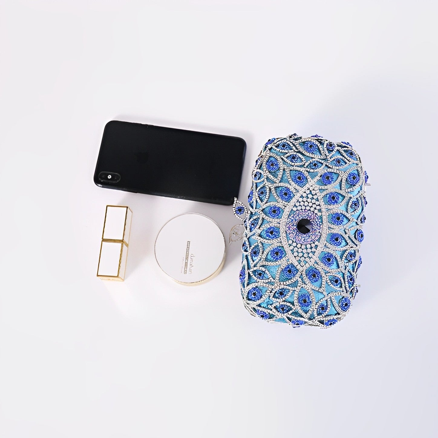 Evil Eye Clutch Tasche